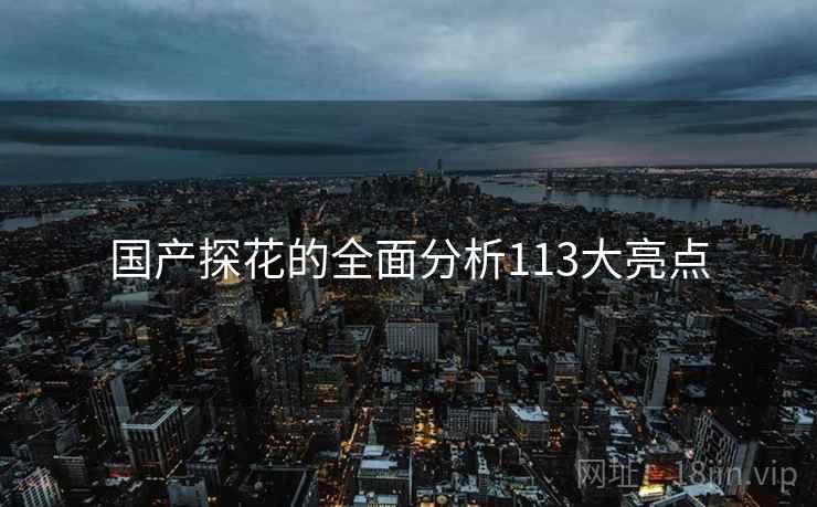 国产探花的全面分析113大亮点 国产探花的全面分析113大亮点