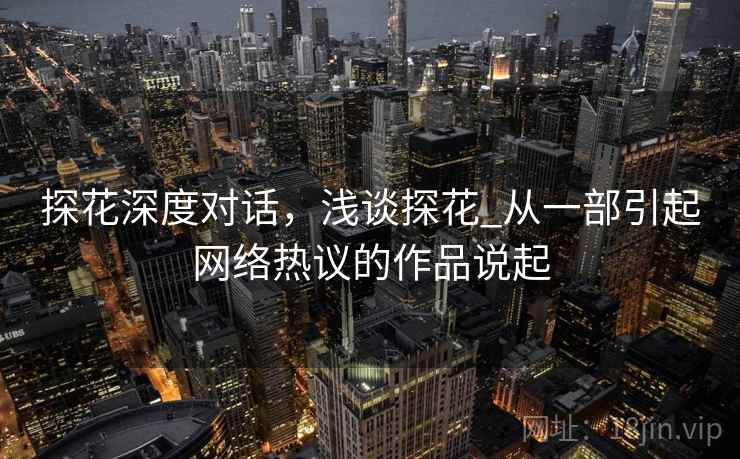 探花深度对话，浅谈探花_从一部引起网络热议的作品说起