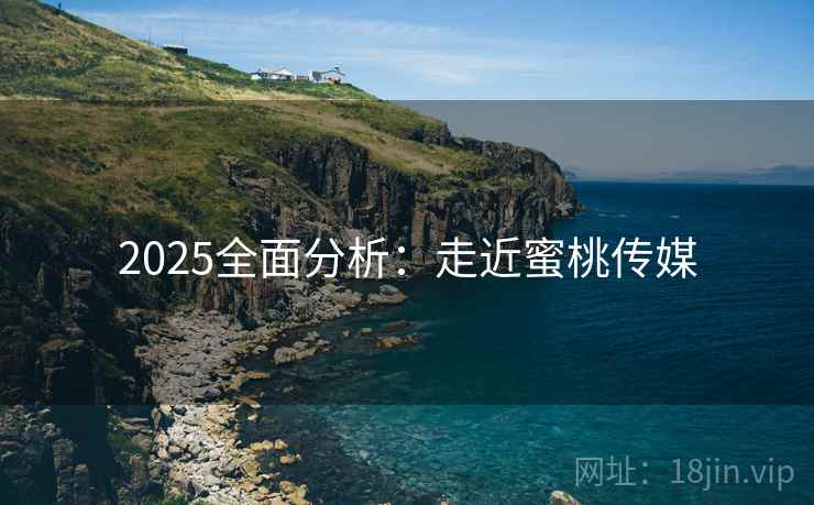 2025全面分析:走近蜜桃传媒 2025全面分析:走近蜜桃传媒